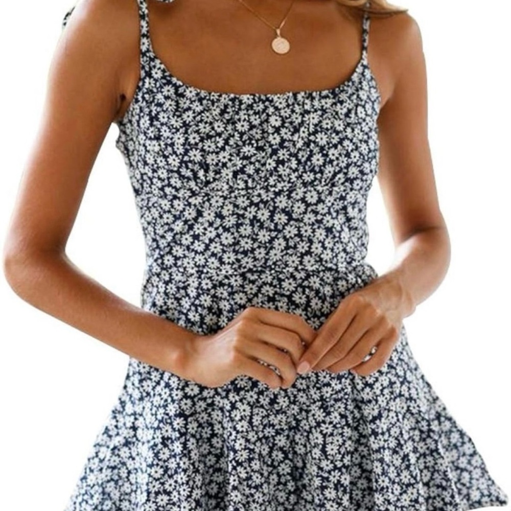 Floral Spaghetti Strap Top